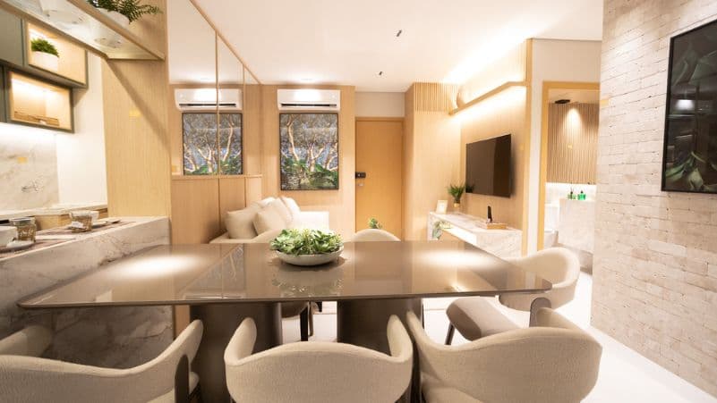 Apartamento 140 Wellness Marista 75,95m²