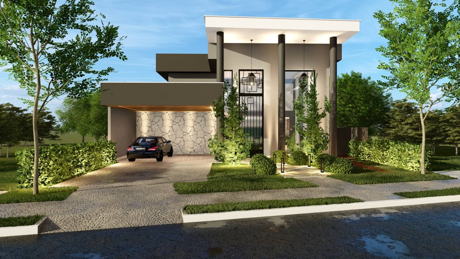 Casa no condomínio do Lago 350m²