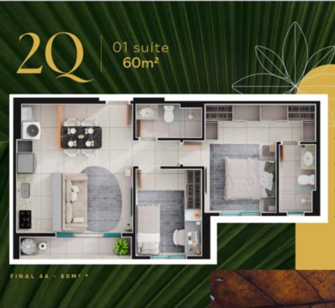 Apartamento Residencial Floramazônia 60m²