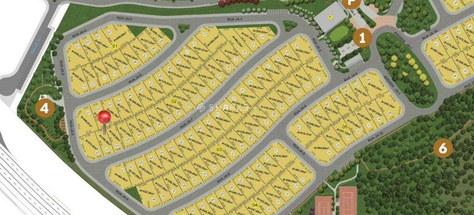 Ágio Lote Jardins Amsterdã 338m²