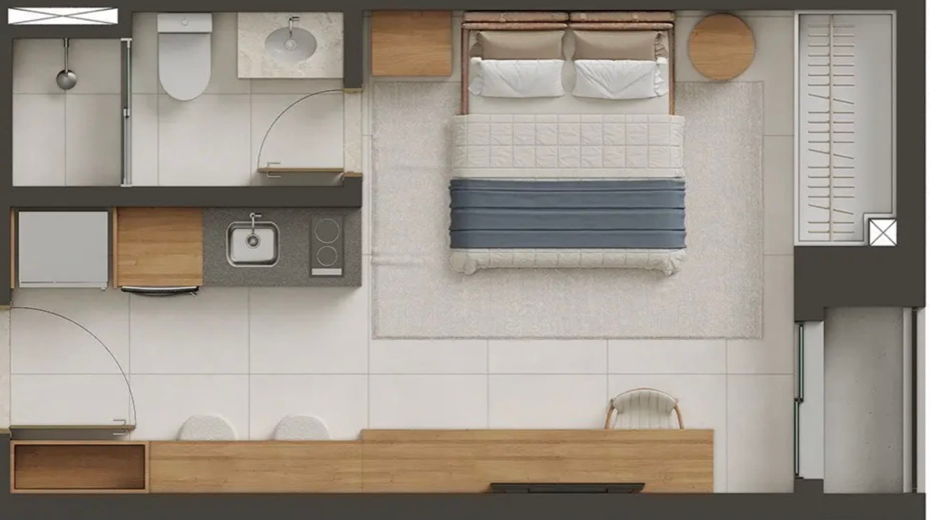 DECÔ – Compacto - Marista 26m²