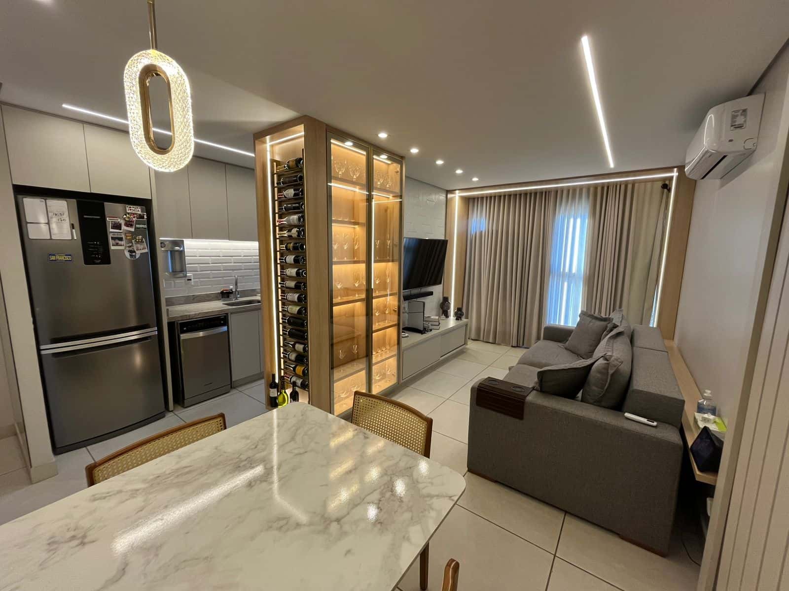 Apartamento mobiliado - Solar Amazonia 64m²