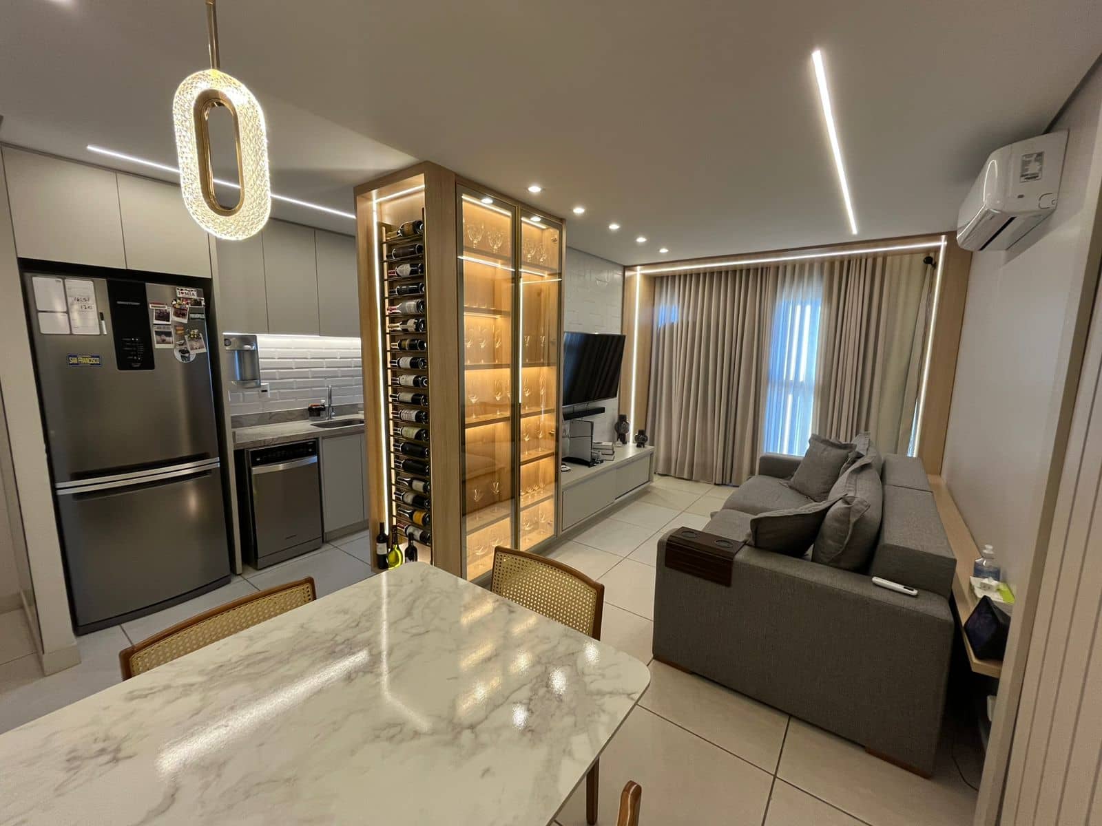Apartamento mobiliado - Solar Amazonia 64m²