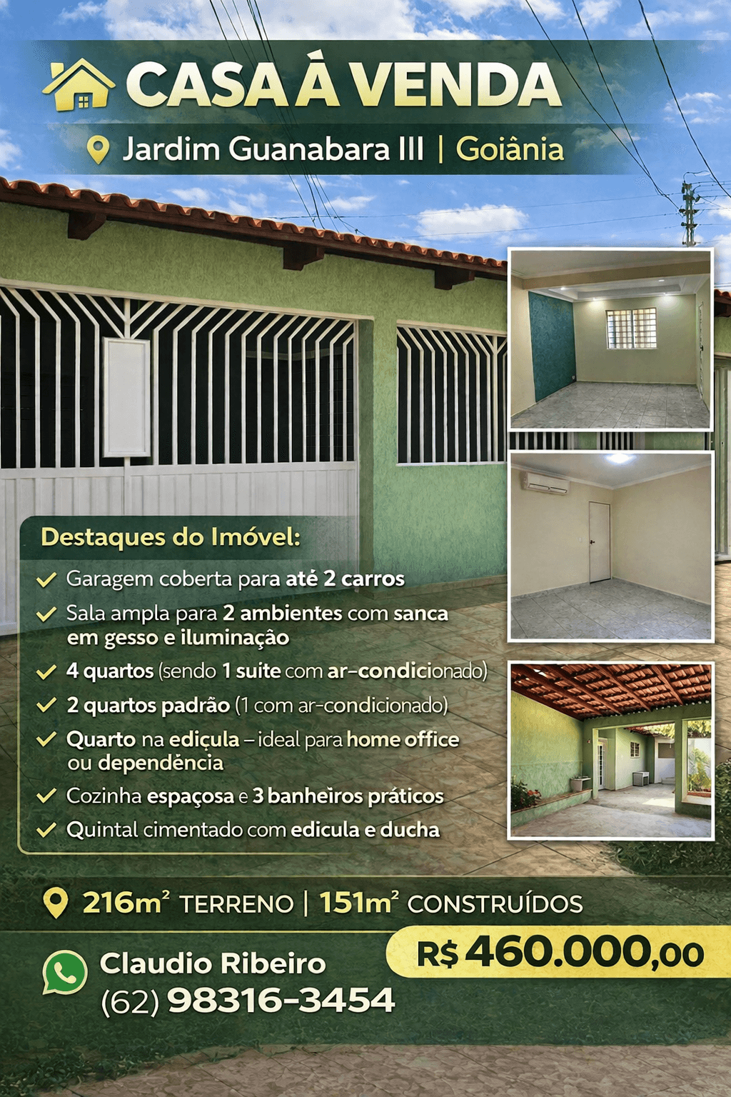 Casa Jardim Guanabara III - 151m²