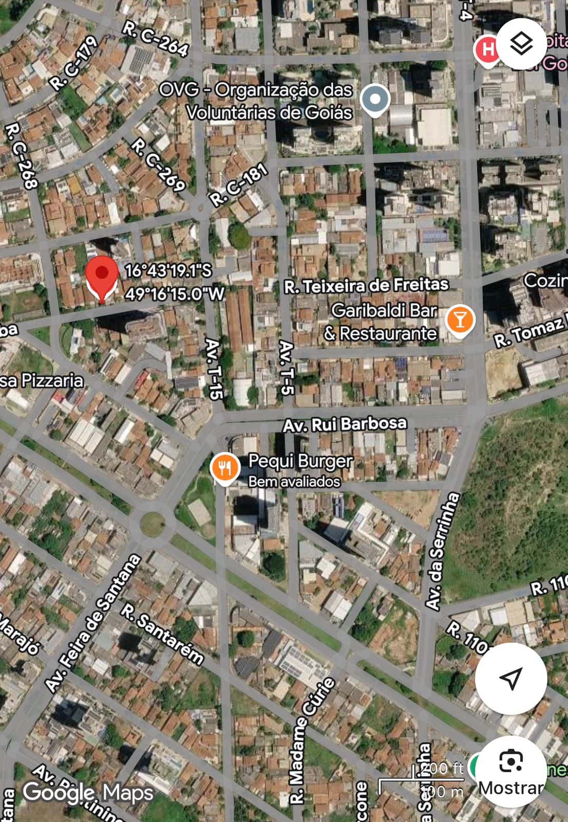 Terreno Nova Suiça 438m²