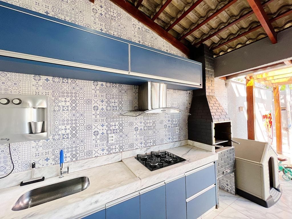 Casa 3/4 com suite, área gourmet e piscina no Jardim Atlantico