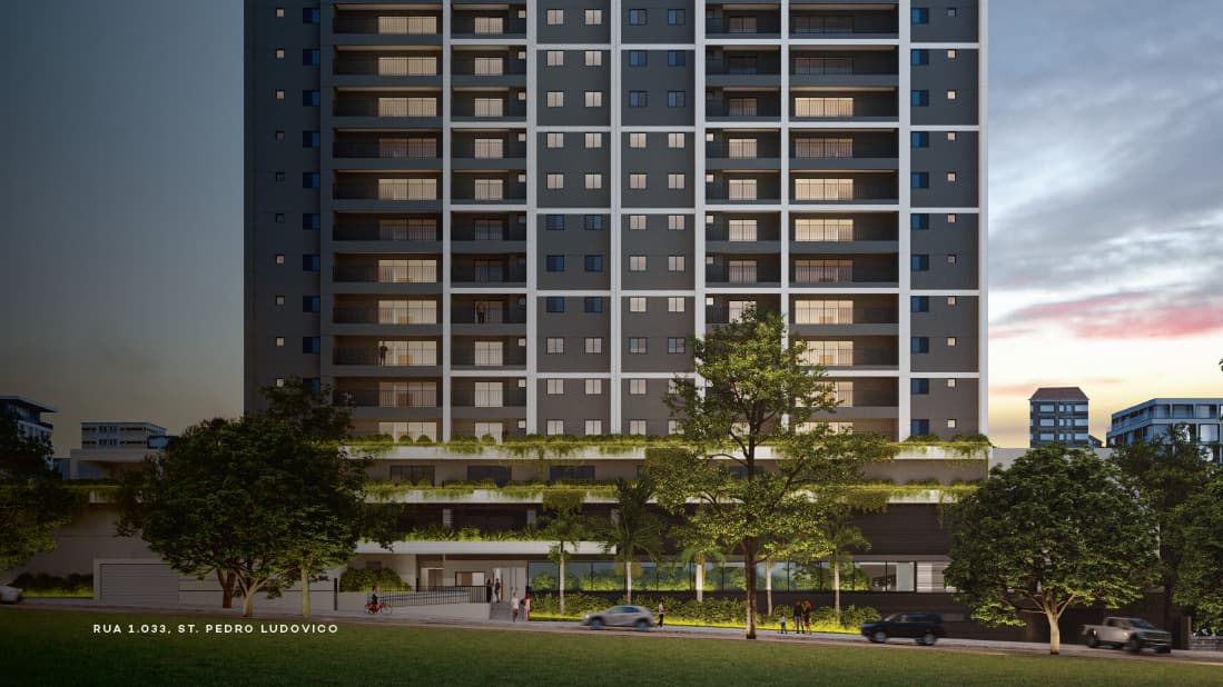 Apartamento Jardim Areião 69m²