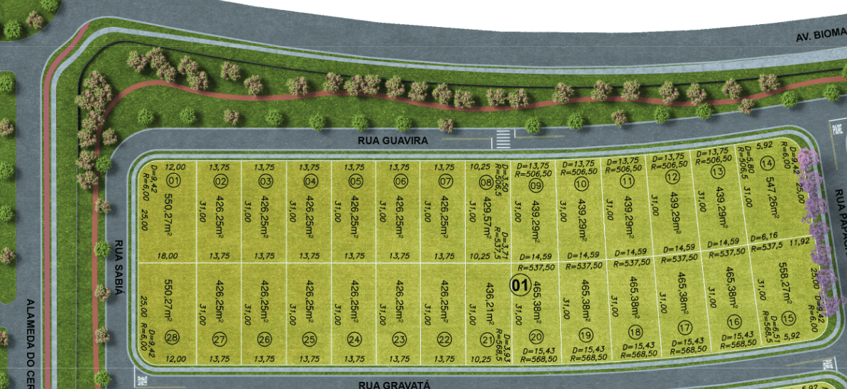 Planta QD 01 LT 04